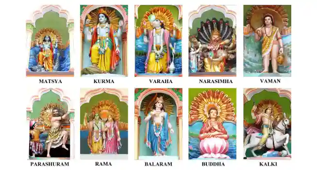 Dashavatar Anushthan - 10 Avatars of Lord Vishnu